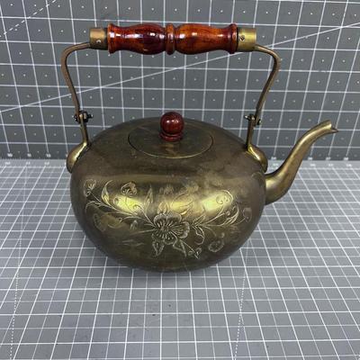 Made in INDIA Solid Brass Tea Kettle