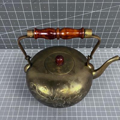 Made in INDIA Solid Brass Tea Kettle