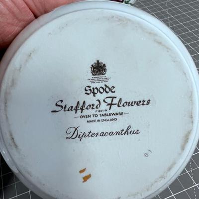 SPODE Stafford Flowers, Oven to Tableware, (2) Covered Casserole 