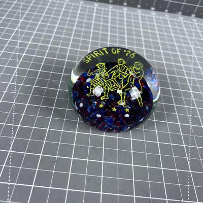 SPIRIT of '76 Paper Weight 