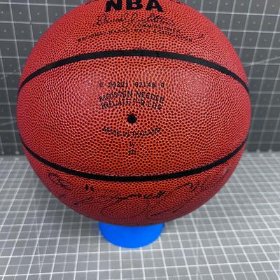 Signed Karl MALONE Basket Ball #32 Personalized