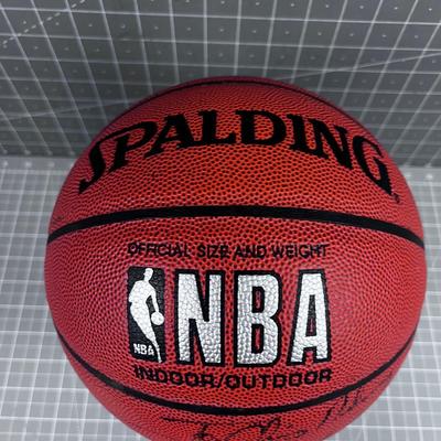 Signed Karl MALONE Basket Ball #32 Personalized