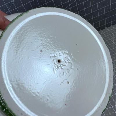 METLOX -  Daisy Embossed Cake Plate WOW!! 