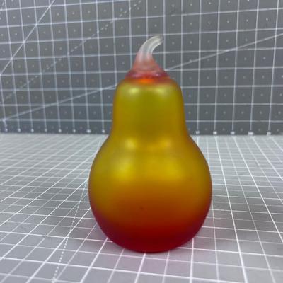 VINTAGE Pilgram Apple and Pear GLASS 