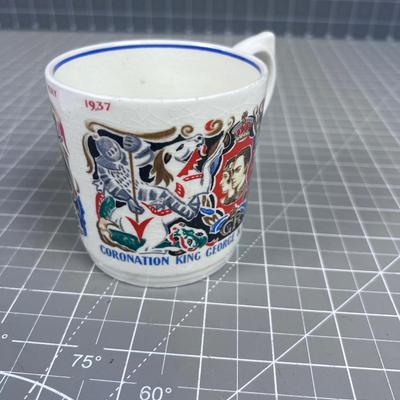 1937 King George and Queen Elizabeth Coronation CUP 
