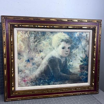 Art Print  'BOY' Framed