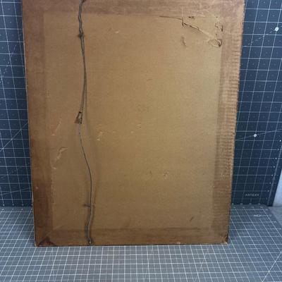 Original Art, Rock Port Main Dated 1951 Seagull 