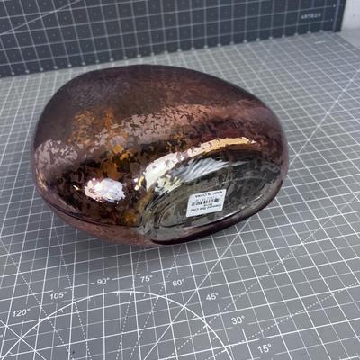 Copper Tone Mercury Glass VASE