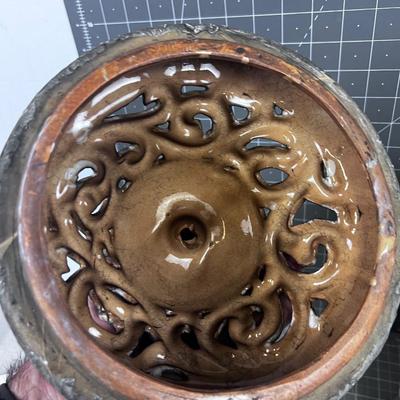 DECORATIVE Terracotta Candle Lantern