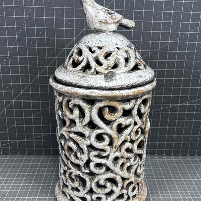 DECORATIVE Terracotta Candle Lantern