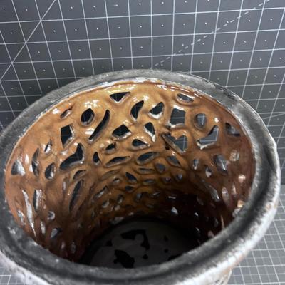 DECORATIVE Terracotta Candle Lantern