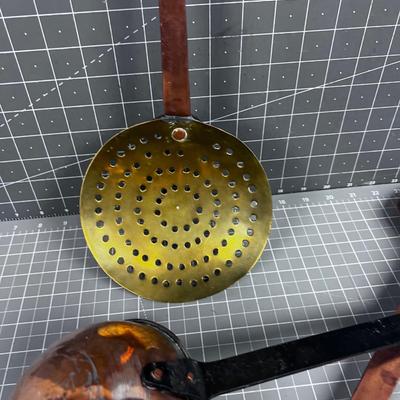 Copper Utensils LARGE