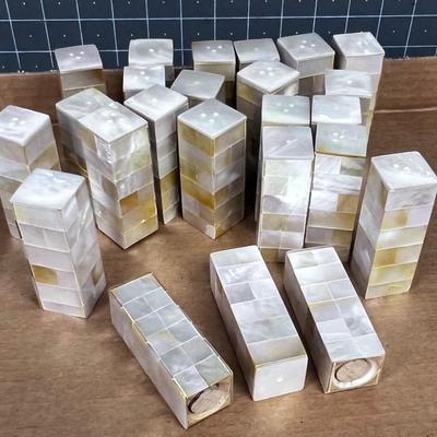 Lots of Mother of Pearl Salt & Pepper Shakers