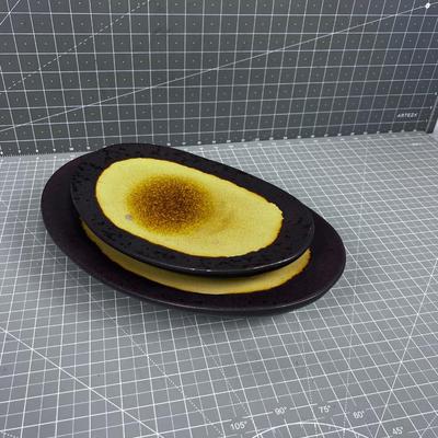 Decorative Trays or Bowls,  Dual Platters