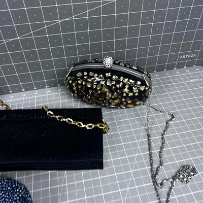 4 Clutches WOW Purses