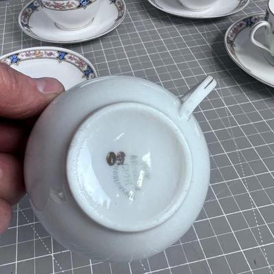 Czechoslovakia Cups and Saucers 