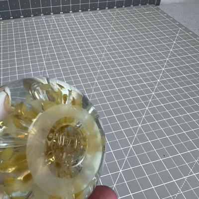 St Clair Paper Weight with Fountain Pen 
