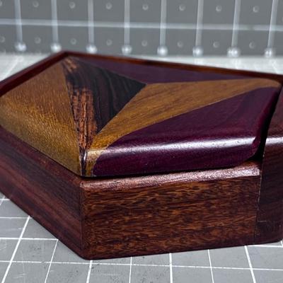 Exotic WOOD Keepsake Box