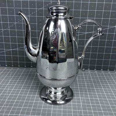 Continental Silver Coffee Pot 