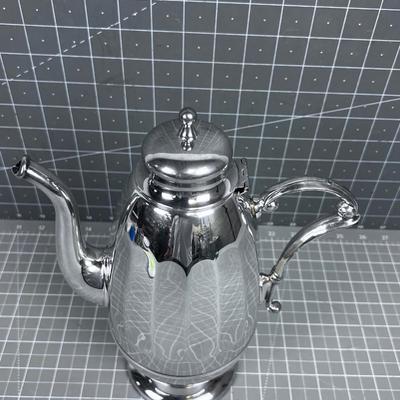 Continental Silver Coffee Pot 