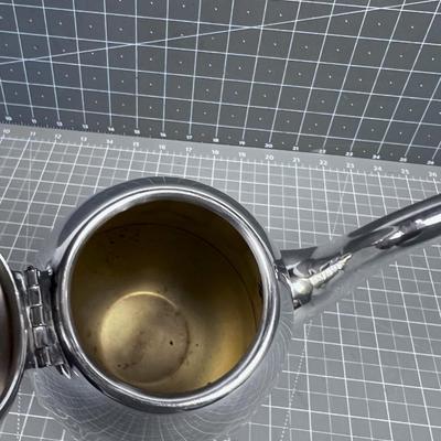 Continental Silver Coffee Pot 