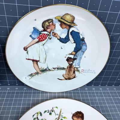 Gorham (4) 4- Seasons Series PLATES 