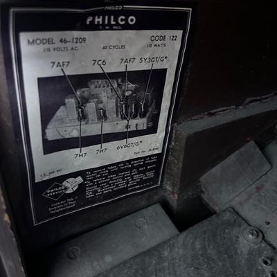 PHILCO Radio with Record Player 