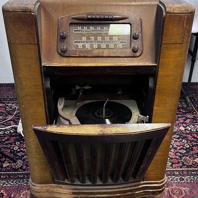 PHILCO Radio with Record Player 