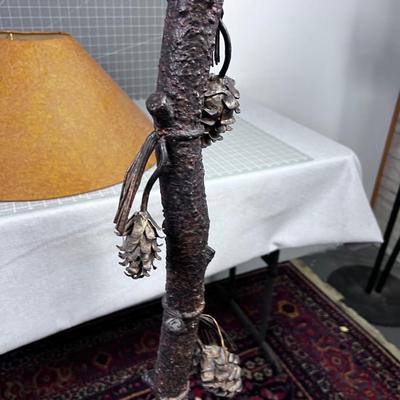 Pine Cone Lamp