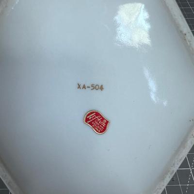 LEFTON  Butterfly Powder Covered Dish