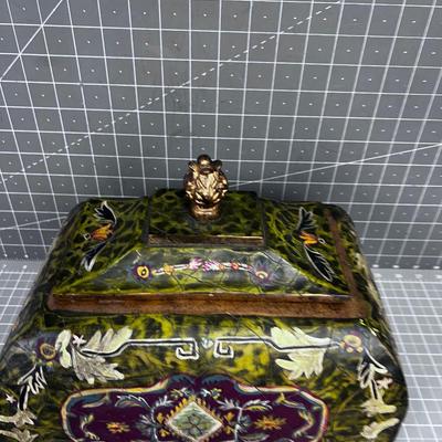 Decorative Box Hand Painted, UNIQUE