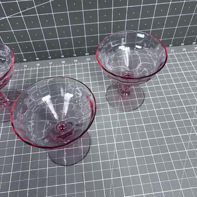 (3) Sherbert Glasses
