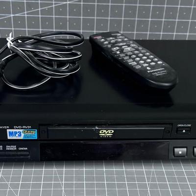 Panasonic DVD Player with Remote