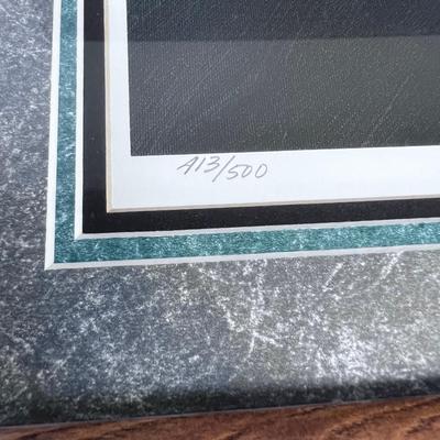 Sockeye Salmon Print Framed NICE! 