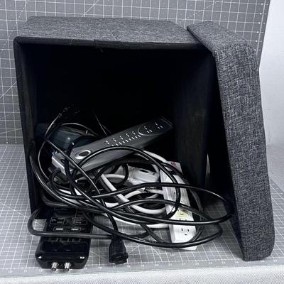 Storage CUBE of Plug Boxes 