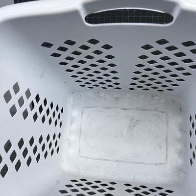 Laundry Basket White