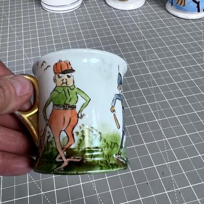 Antique Coffee Cups or Shaving Mug Collection, INTERESTING! 