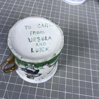 Antique Coffee Cups or Shaving Mug Collection, INTERESTING! 