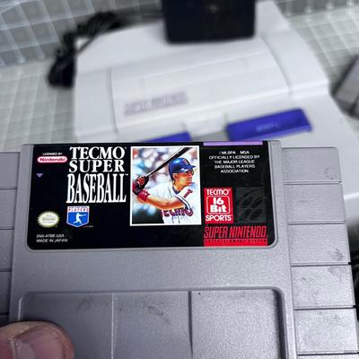 Super Nintendo Console with 2 Games