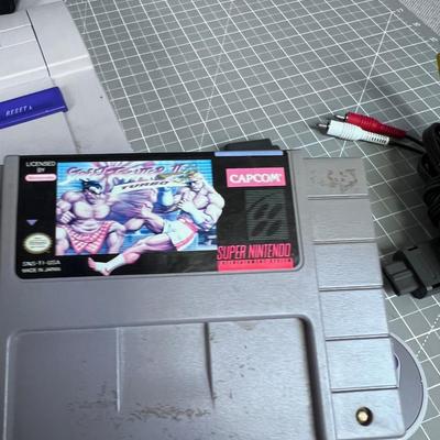 Super Nintendo Console with 2 Games
