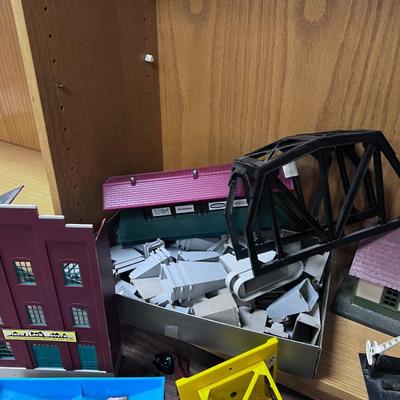 Bunch of "O" Scale Train Track, Trains, Parts Accessories - 2 BOXES 