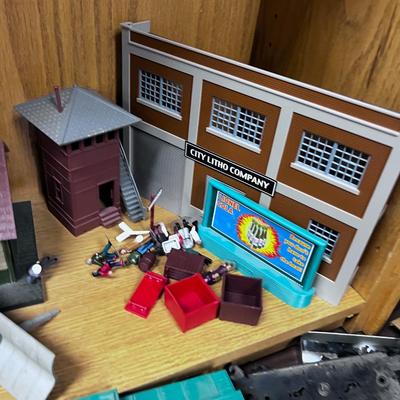 Bunch of "O" Scale Train Track, Trains, Parts Accessories - 2 BOXES 