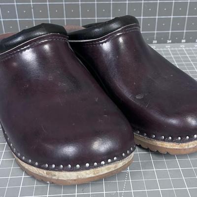 Troentorps CLOGS Men's, Brown Leather