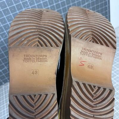 Troentorps CLOGS Men's, Brown Leather