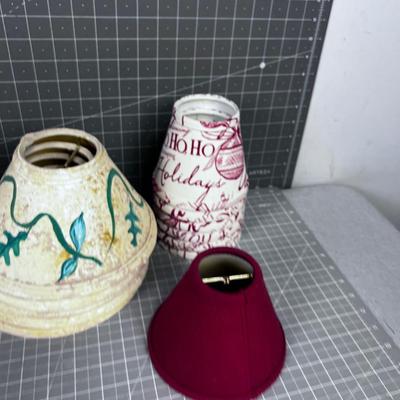 19 Miniature Lamp Shades 