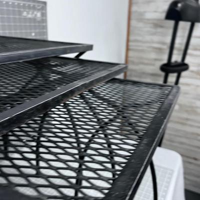 (3) Nesting Wrought Iron Tables