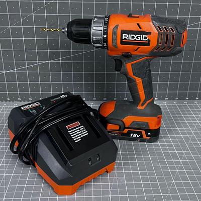 Ridgid 18 Volt Drill 