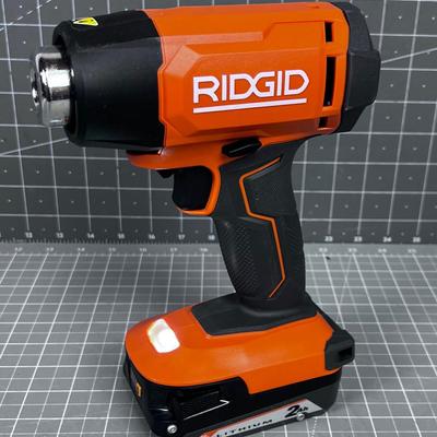 Ridgid 18 Volt Lithium Heat Gun with Battery 