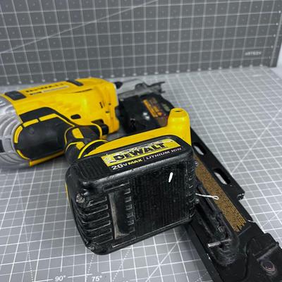 Dewalt Framing Nailer, 20 Volt 