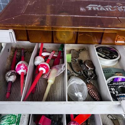 Large Tackle Box Full of Tackle 